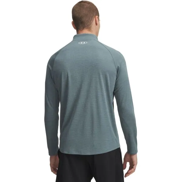 Under Armour TECH TEXTURED Pánske tričko, sivá, veľkosť