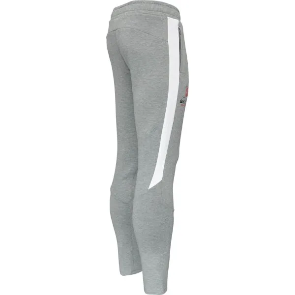 Puma TEAMEVOSTRIPE PANTS Pánske tepláky, sivá, veľkosť