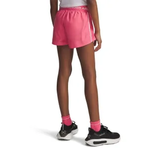 Under Armour TECH PLAY UP Dievčenské krátke nohavice, ružová, veľkosť L