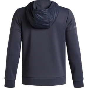 Under Armour ARMOUR FLEECE PRO UTILITY Chlapčenská mikina, tmavo sivá, veľkosť M