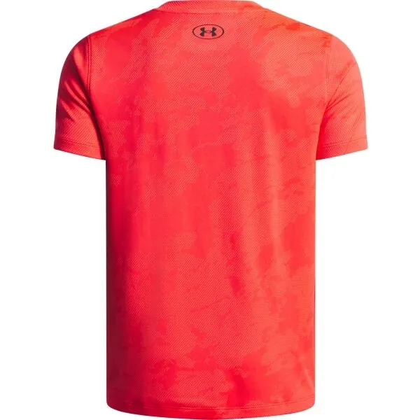 Under Armour TECH VENT JACQUARD TEE Chlapčenské športové tričko, červená, veľkosť M