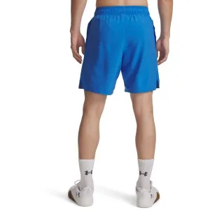 Under Armour WOVEN WORDMARK Pánske krátke nohavice, modrá, veľkosť S