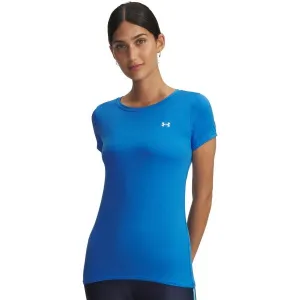 Under Armour HG ARMOUR SS Dámske tričko, modrá, veľkosť S