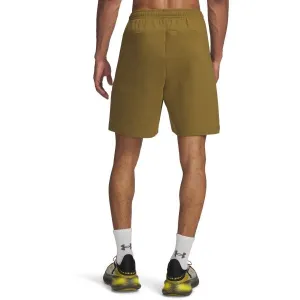 Under Armour UNSTOPPABLE Pánske kraťasy, khaki, veľkosť