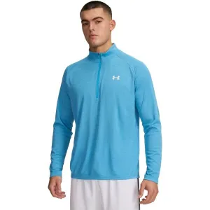 Under Armour TECH TEXTURED Pánske tričko, svetlomodrá, veľkosť