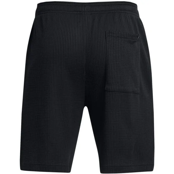 Under Armour RIVAL WAFFLE Pánske kraťasy, čierna, veľkosť