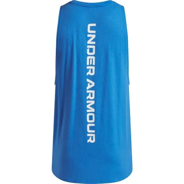 Under Armour BASELINE Pánske tielko na basketbal, modrá, veľkosť S