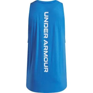 Under Armour BASELINE Pánske tielko na basketbal, modrá, veľkosť S
