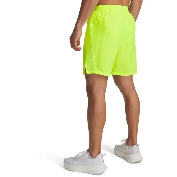 Under Armour LAUNCH 7 Pánske kraťasy, žltá, veľkosť