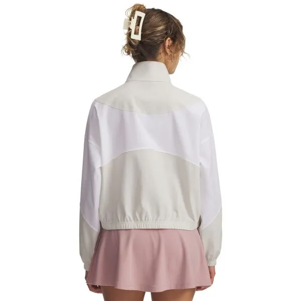 Under Armour RIVAL WOVEN JACKET Dámska bunda, biela, veľkosť M