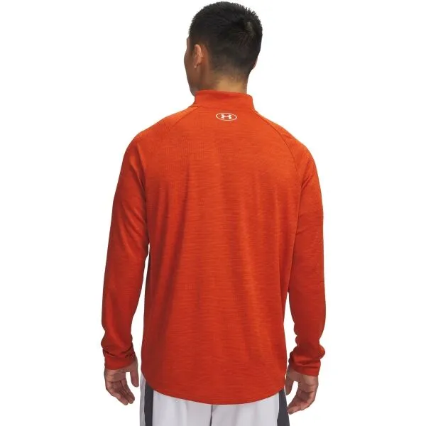 Under Armour TECH TEXTURED Pánske tričko, oranžová, veľkosť M