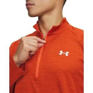 Under Armour TECH TEXTURED Pánske tričko, oranžová, veľkosť M