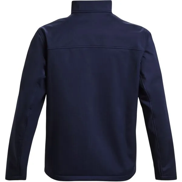Under Armour SHIELD HOODED JACKET Pánska bunda, tmavo modrá, veľkosť