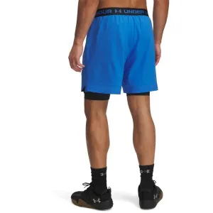 Under Armour VANISH WOVEN 2IN1 STS Pánske krátke nohavice, modrá, veľkosť M