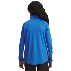 Under Armour TECH 2.0 1/2 ZIP Chlapčenské tričko s dlhým rukávom, modrá, veľkosť S