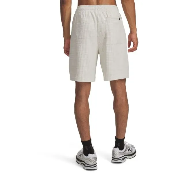 Under Armour RIVAL WAFFLE Pánske kraťasy, biela, veľkosť