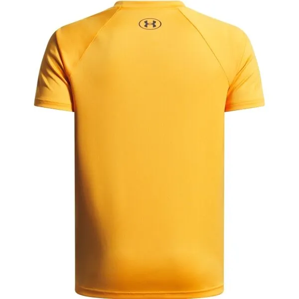 Under Armour SPLIT WORDMARK Chlapčenské tričko, oranžová, veľkosť M