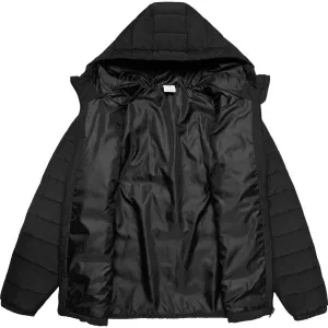 Puma TEAMADDITIONS HOODED PADDED JACKET Pánska bunda, čierna, veľkosť
