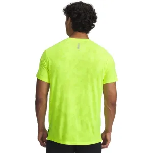 Under Armour LAUNCH CAMO Pánske tričko, žltá, veľkosť