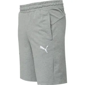 Puma TEAMGOAL CASUALS SHORTS Pánske krátke nohavice, sivá, veľkosť