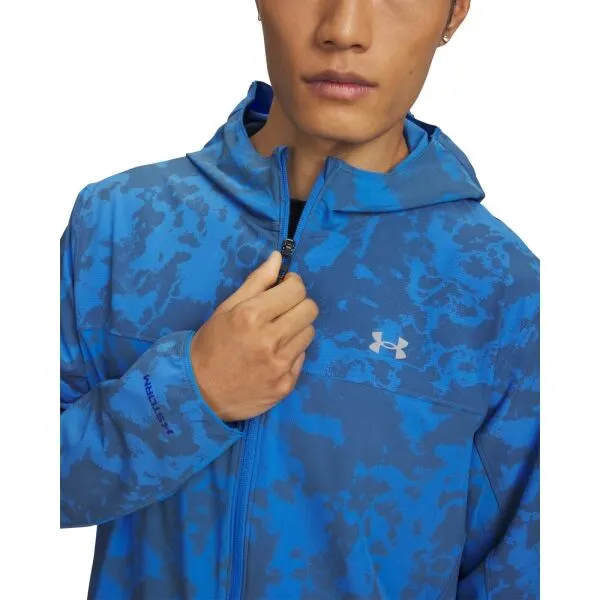 Under Armour VELOCITI PRO STORM Pánska bunda na behanie, modrá, veľkosť M