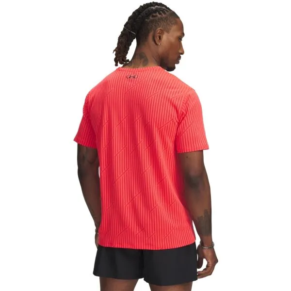 Under Armour TECH VENT JACQUARD Pánske tričko, červená, veľkosť M