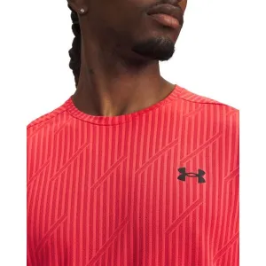 Under Armour TECH VENT JACQUARD Pánske tričko, červená, veľkosť M