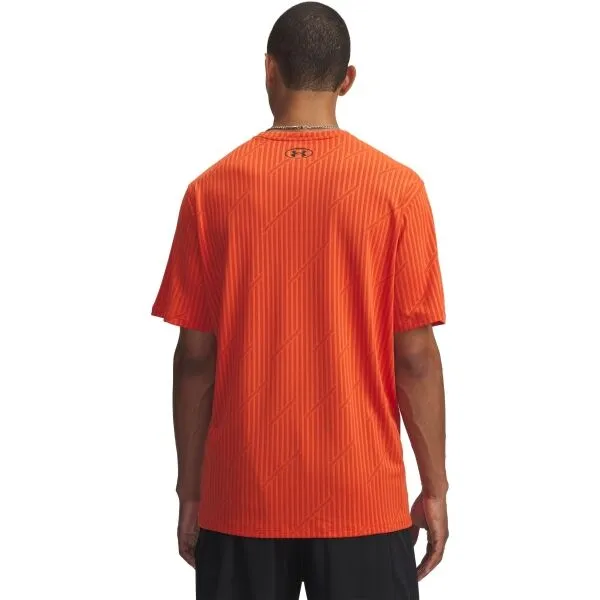 Under Armour TECH VENT JACQUARD Pánske tričko, oranžová, veľkosť M