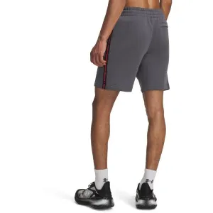 Under Armour ICON FLEECE SHORTS Pánske šortky, tmavo sivá, veľkosť M