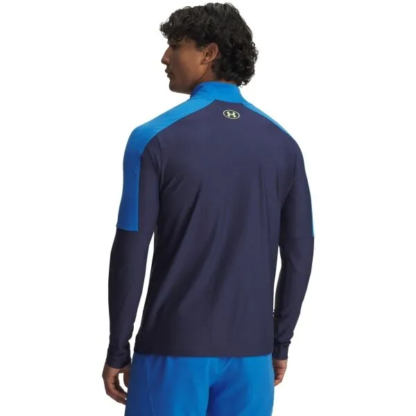 Under Armour CHALLENGER PRO MIDLAYER Pánska futbalová mikina, tmavo modrá, veľkosť L