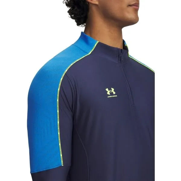 Under Armour CHALLENGER PRO MIDLAYER Pánska futbalová mikina, tmavo modrá, veľkosť L