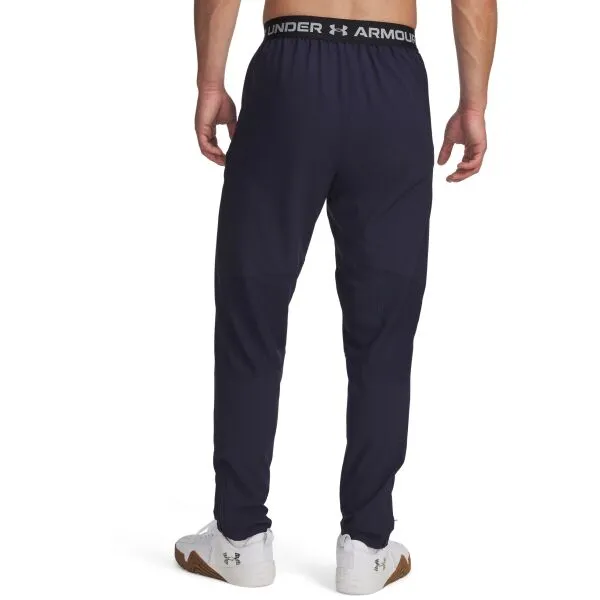 Under Armour VANISH WOVEN TAPERED Pánske športové nohavice, tmavo modrá, veľkosť M