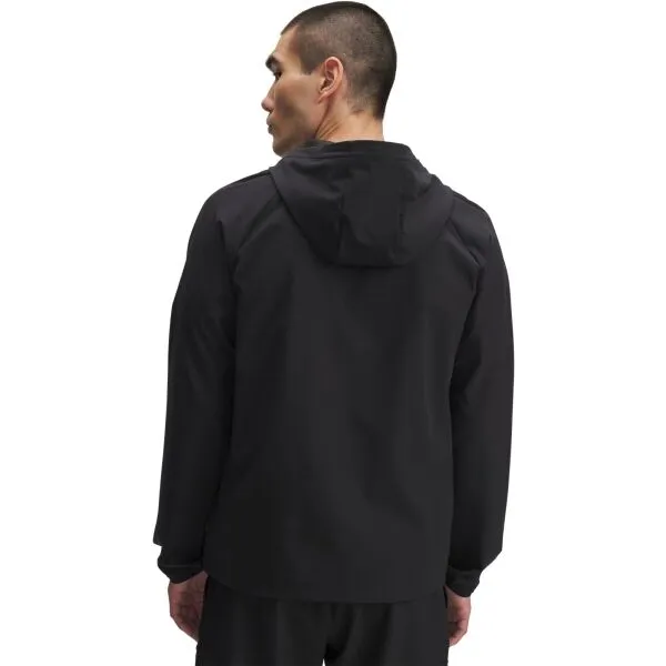 Under Armour STRETCH WOVEN WINDBREAKER Pánska bunda, čierna, veľkosť