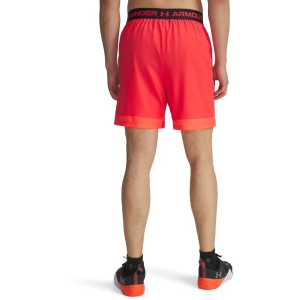 Under Armour VANISH WOVEN 6IN Pánske krátke nohavice, červená, veľkosť