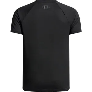 Under Armour SPLIT WORDMARK Chlapčenské tričko, čierna, veľkosť S