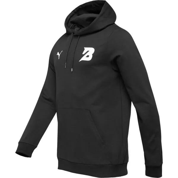 Puma TEAMGOAL 23 CASUALS HOODY JR Detská futbalová mikina, čierna, veľkosť