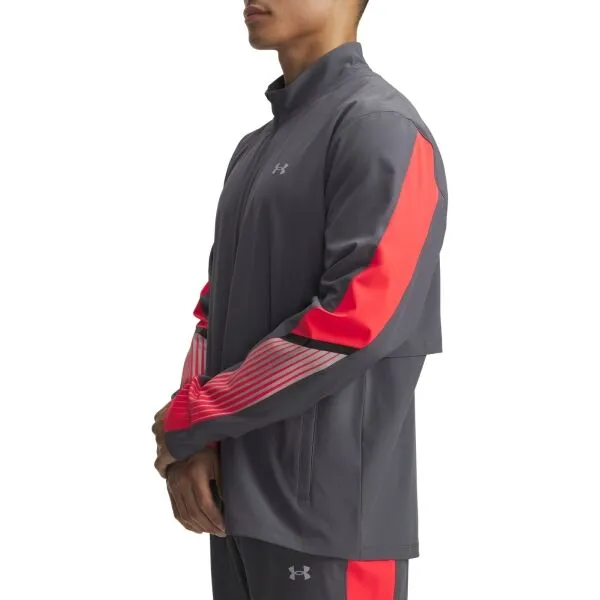 Under Armour VELOCITI STORM Pánska bunda, sivá, veľkosť L