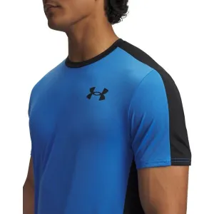 Under Armour HEATGEAR WORDMARK Pánske športové tričko, modrá, veľkosť
