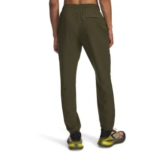 Under Armour VIBE WOVEN JOGGER Pánske tepláky, khaki, veľkosť M