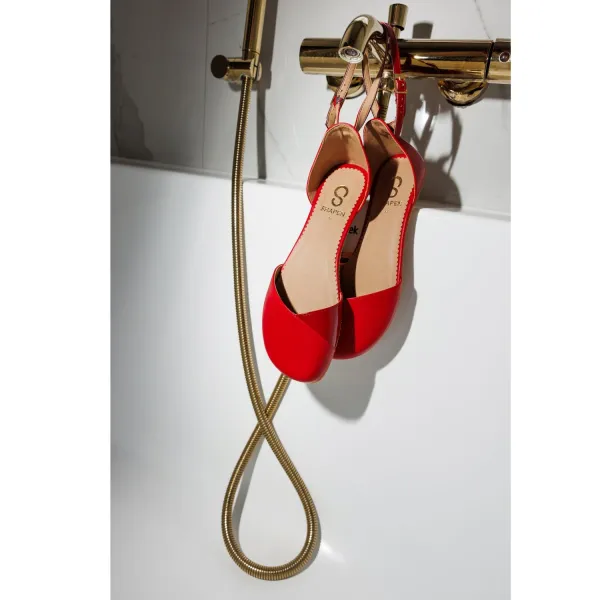 Barefoot sandále POPPY Cherry