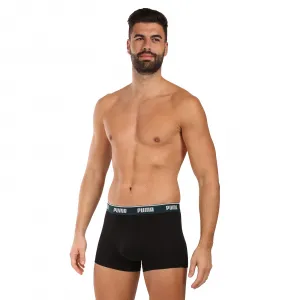 3PACK pánske boxerky Puma čierne (701234187 007) L, trenky