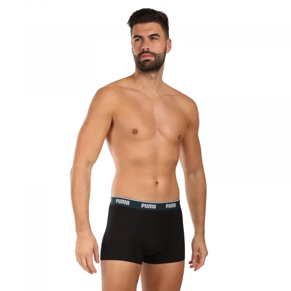 3PACK pánske boxerky Puma čierne (701234187 007) L, trenky