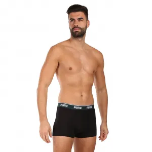 3PACK pánske boxerky Puma čierne (701234187 007) L, trenky