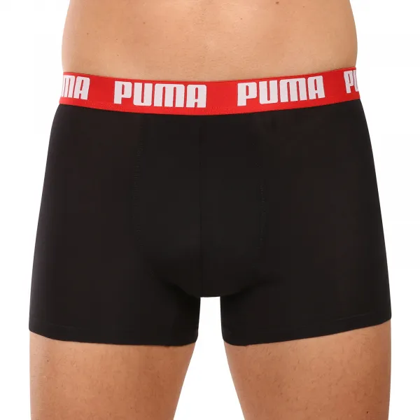 6PACK pánske boxerky Puma čierne (701227792 004) L, trenky