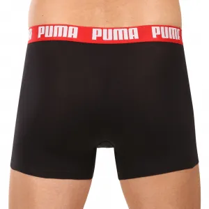 6PACK pánske boxerky Puma čierne (701227792 004) L, trenky