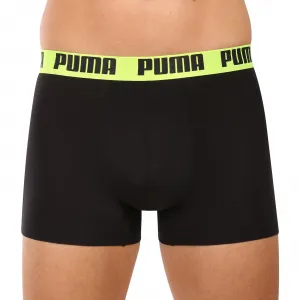 6PACK pánske boxerky Puma čierne (701227792 004) L, trenky