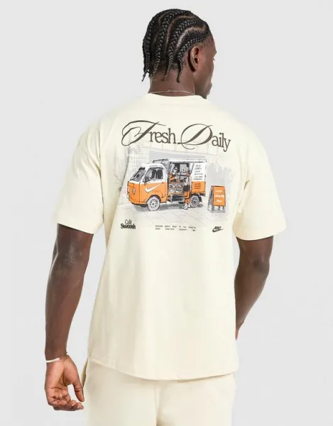 Nike Tričko U Nsw Tee Lse Cafe Swoosh Van