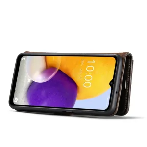 DG.MING Peňaženkový obal 2v1 Samsung Galaxy A13 šedý