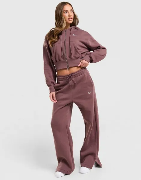 Nike Mikina S Kapucňou   W Nsw Phnx Flc Crp