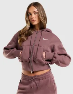 Nike Mikina S Kapucňou   W Nsw Phnx Flc Crp